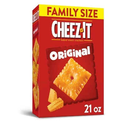Cheez It Baked Snack Crackers, Original