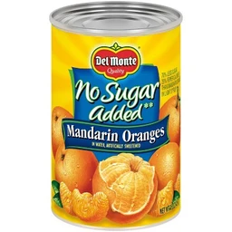 Del Monte Del Monte No Sugar Added Mandarin Oranges in Water 15 oz