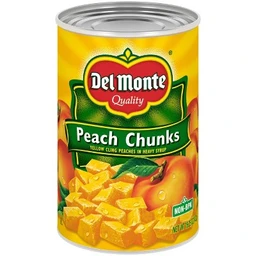 Del Monte Del Monte Yellow Cling Peach Chunks In Heavy Syrup 15.25 oz