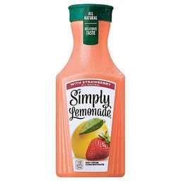 Simply Beverages Simply Lemonade Juice, Strawberry