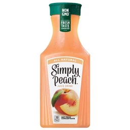 Simply Beverages Simply Peach Juice Drink
