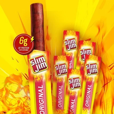 Slim Jim Original Smoked Snack Sticks 26ct