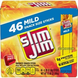 Slim Jim Slim Jim Mild Beef Jerky  12.88oz