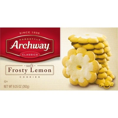 Homestyle Archway Frosty Lemon Classic Soft Cookies 9.25oz