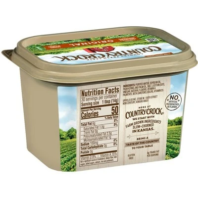 Country Crock Original Vegetable Oil Spread Tub  15oz