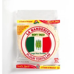La Banderita La Banderita Large Soft Taco Flour Tortillas 10ct
