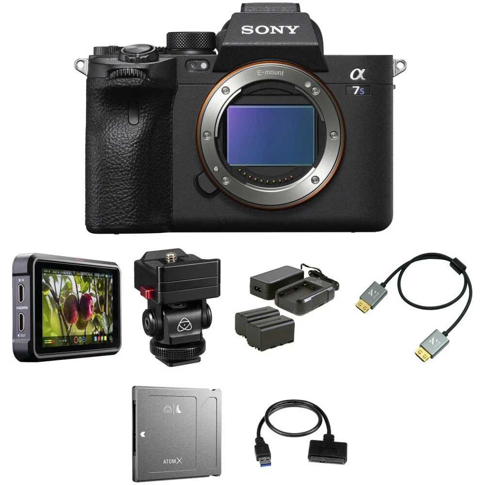 Sony a7S III Mirrorless Camera Raw Recording Kit