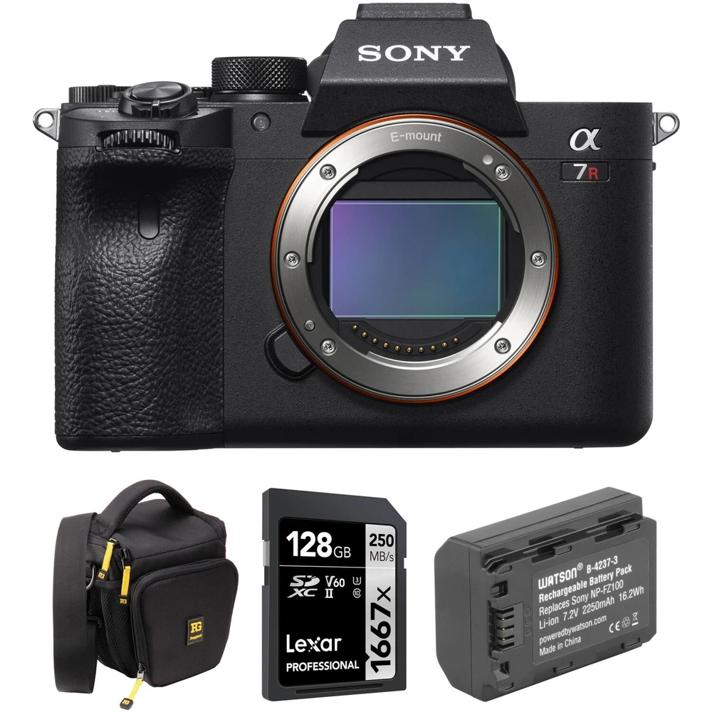 Sony a7R IVA Mirrorless Camera with Accessories Kit