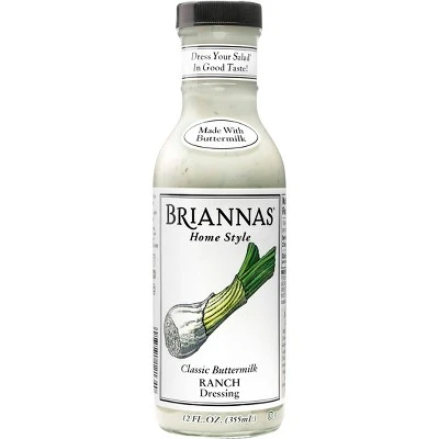 Brianna's Home Style Classic Buttermilk Ranch Dressing 12oz