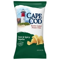 Cape Cod Cape Cod Kettle Cooked Potato Chips Sweet & Spicy Jalapeno (8 oz)