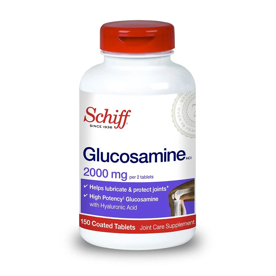 Schiff Glucosamine 2000mg with Hyaluronic Acid Tablets  150ct