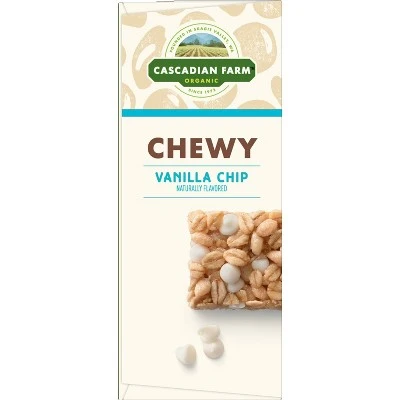Cascadian Farm Vanilla Chip Chewy Granola Bars, Vanilla Chip