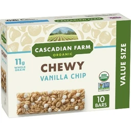 Cascadian Farm Cascadian Farm Vanilla Chip Chewy Granola Bars, Vanilla Chip