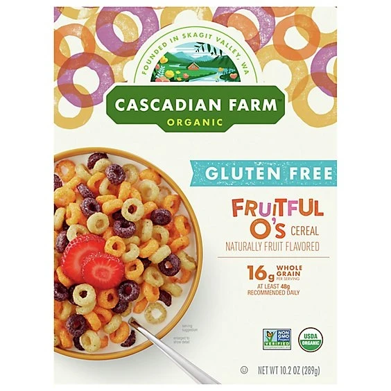 Cascadian Farms Fruitful O's Breakfast Cereal 10.2oz