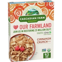 Cascadian Farm Cascadian Farm Organic Cinnamon Crunch Breakfast Cereal 9.2oz