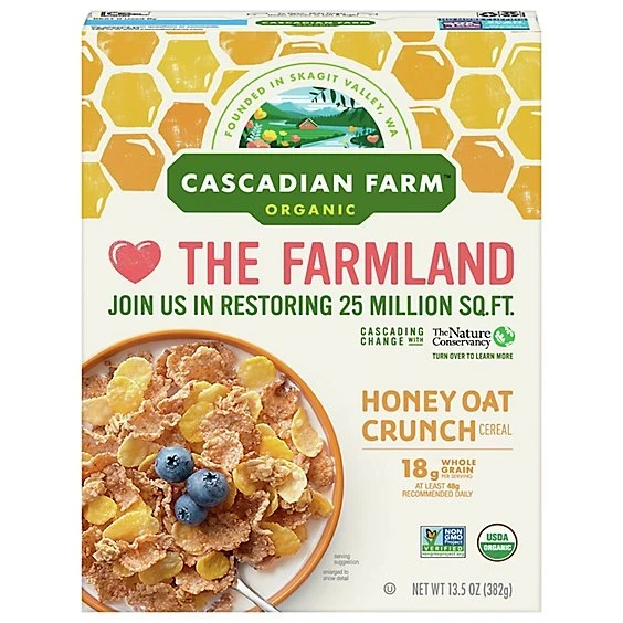 Cascadian Farm Cascadian Farm Organic Honey Oat Crunch