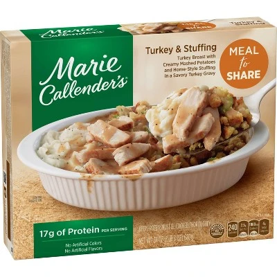 Marie Callender's Meal For Two Frozen Turkey & Stuffing  24oz
