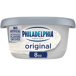 Philadelphia Philadelphia Regular Cream Cheese Tub 8oz