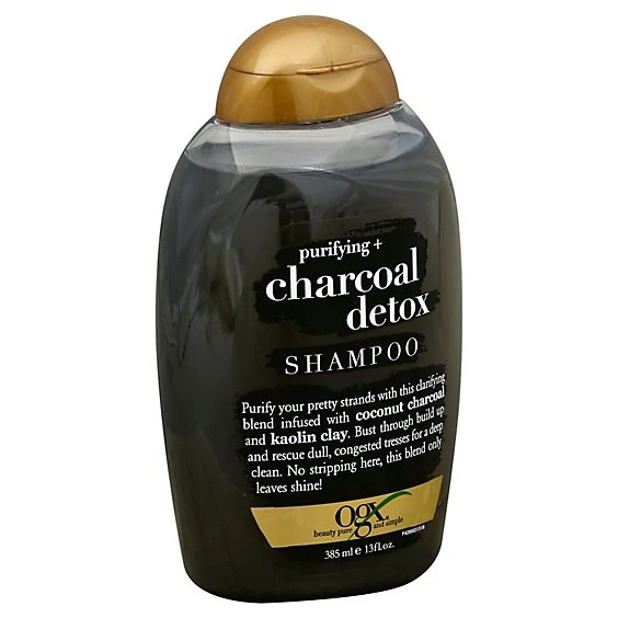 OGX Purifying + Charcoal Detox Shampoo  13 fl oz