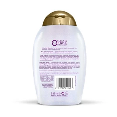 OGX Smoothing + Liquid Pearl Conditioner  13 fl oz
