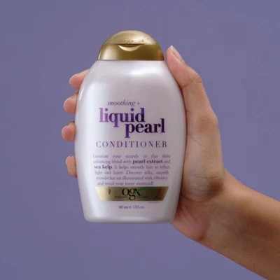 OGX Smoothing + Liquid Pearl Conditioner  13 fl oz