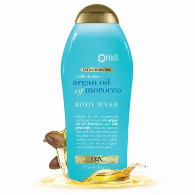 OGX Radiant Glow + Argan Oil of Morocco Extra Hydrating Body Wash