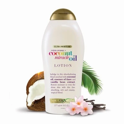 OGX Extra Creamy + Coconut Miracle Oil Lotion