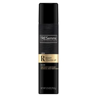 TRESemme Root Touch  Up Temporary Hair Color Spray  Black  2.5oz