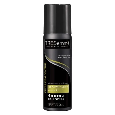 TRESemme Tres Two Extra Hold Hairspray  Travel Size  1.5oz