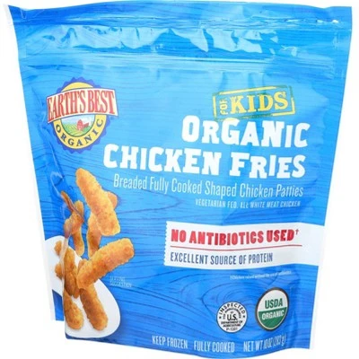 Earth's Best Organic Frozen Chicken Fries  10oz