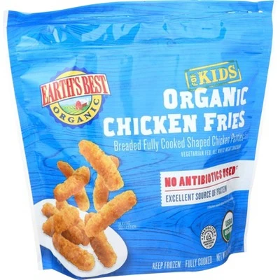 Earth's Best Organic Frozen Chicken Fries  10oz