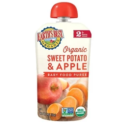Earth's Best Earth's Best Organic Stage 2 Sweet Potato Apple Baby Food  4oz