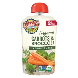 Earth's Best Earth's Best Organic Stage 2 Carrots & Broccoli Baby Food 3.5oz