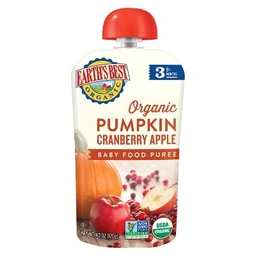 Earth's Best Earth's Best Organic Stage 3 Pumpkin Cranberry Apple Baby Food 4.2oz