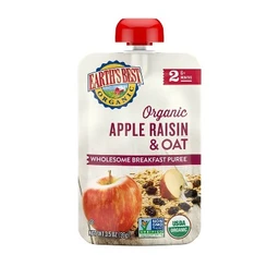 Earth's Best Earth's Best Organic Apple Raisin Flax & Oat  4oz