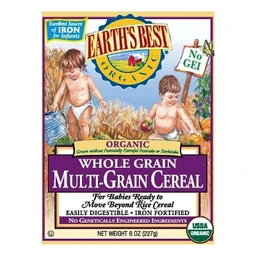 Earth's Best Earth's Best Organic Whole Grain Multi Grain Baby Cereal  8oz