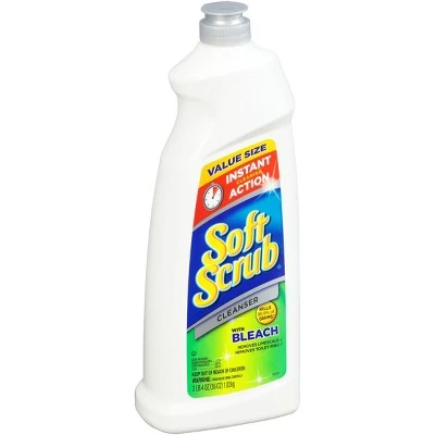 Soft Scrub Cleanser with Bleach Surface Cleaner, 36 fl oz