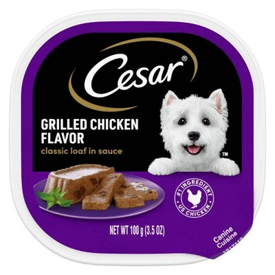 CESAR Canine Cuisine Classic Loaf in Sauce Wet Dog Food 3.5oz