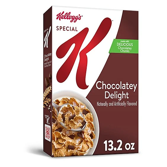Special K Chocolate Breakfast Cereal  13.2oz  Kellogg's
