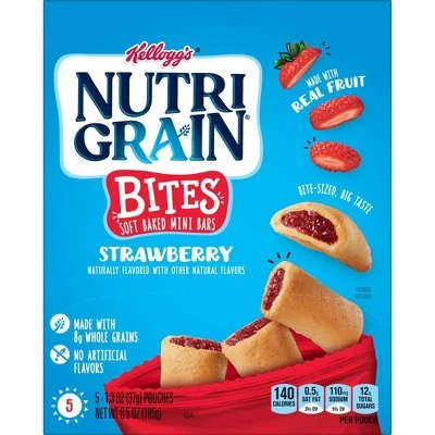 Nutri Grain Strawberry Blast Soft Baked Mini Bars, Strawberry Blast