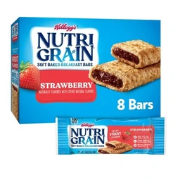 Nutri-Grain Kellogg's Nutri Grain Strawberry Soft Baked Cereal Bars  8ct