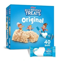 Rice Krispies Rice Krispies The Original Treats Crispy Marshmallow Cereal Bars 40ct Kellogg's