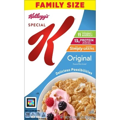 Special K Original Breakfast Cereal  18oz  Kellogg's