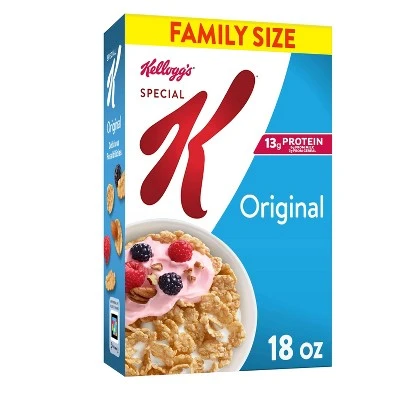 Special K Original Breakfast Cereal  18oz  Kellogg's