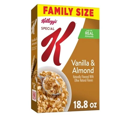 Special K Vanilla Almond Breakfast Cereal 18.8oz Kellogg's
