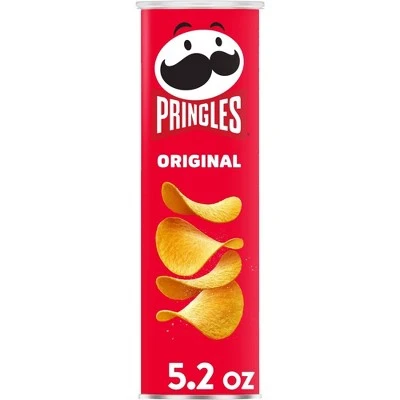 Pringles Potato Crisps Original Flavored Chips 5.2oz