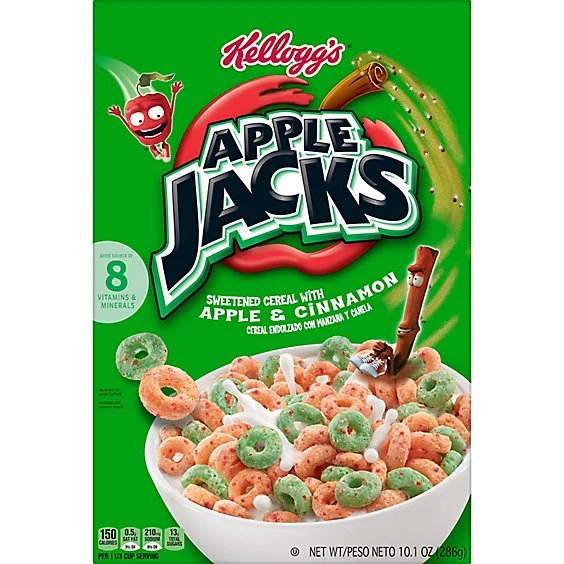 Apple Jacks Breakfast Cereal 10.1oz Kellogg's