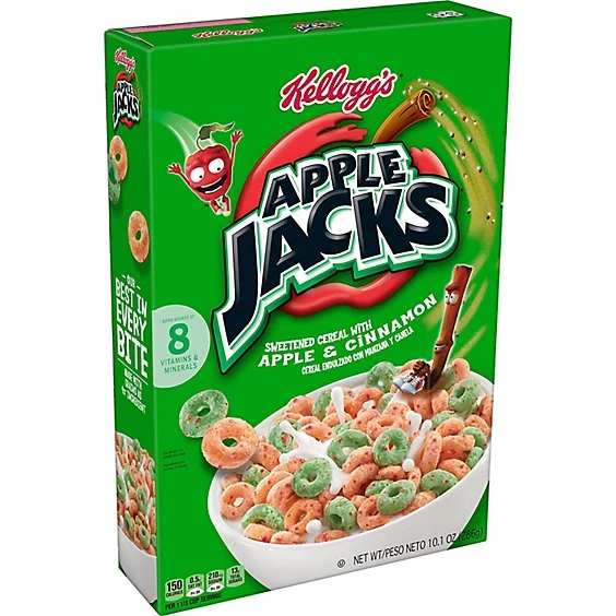 Apple Jacks Breakfast Cereal 10.1oz Kellogg's