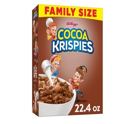 Cocoa Krispies Breakfast Cereal  22.4oz  Kellogg's