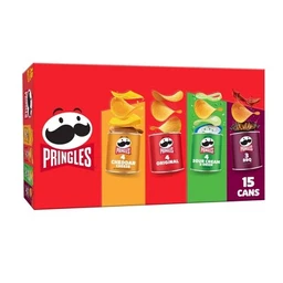 Pringles Pringles Grab & Go Variety Pack Potato Crisps  15ct